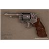 Image 1 : SMITH & WESSON Model 64, # D541533, .38 Spl., 4”  barrel, stainless, with Rogers target grips.   Rev