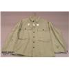 Image 1 : WWII US Army HBT blouse as used by POW.  Est. $50  - $150