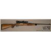 Image 1 : Sporterized Mauser bolt-action rifle, .375 H & H  cal., 28” round barrel, re-blued finish, checkered