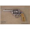 Image 2 : Spanish DA revolver, .38 cal., chrome re-finish,  stag grips.  Revolver is in good condition as  ref