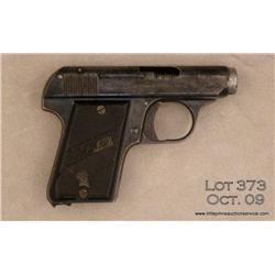 PIEPER, HENRI & NICHOLAS Bayard Model, #7055,  6.35mm cal., 2.125” barrel, blued finish,  checkered