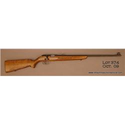 ROMANIAN Training rifle, #A6526, .22LR, 23” BBL,  blued finish, leaf rear sights with hooded front  