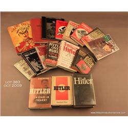 Box lot of approx. 18 misc. books on WW II Germany  and Hitler. Considerable information for the WW 