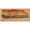 Image 1 : Lot of 5 stocks; 3 unfinished one nylon, and one  finished.  Two “varmiter” style, one nylon stock, 