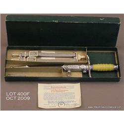 Original manufacturers box.  East German Army  officer's dagger and hanger.  Est. $250 - $500