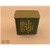Image 1 : Sealed “Spam” can of military .30 caliber ball M1  ammo in cartons (800 rounds), marked “Repacked  E
