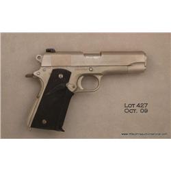 COLT Combat Commander, #70SC25224, .45 ACP, 4.25”  barrel, satin nickel finish, adjustable sights,  