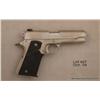 Image 1 : COLT Combat Commander, #70SC25224, .45 ACP, 4.25”  barrel, satin nickel finish, adjustable sights,  