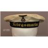 Image 1 : WWII German sailors cap with insignia.  Est. $300  - $500