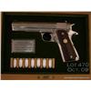 Image 1 : Cased Colt WW II Commemorative Pacific Theater of  Operations 1911-A1 semi-auto pistol, .45 cal., 5”