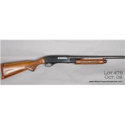 Remington Wingmaster Model 870 pump shotgun, 12  gauge, 18-1/2" barrel, modified choke, blue  finish