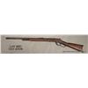 Image 2 : Winchester Model 1873 lever action rifle, .44 cal,  23-1/2” cut down barrel, magazine shortened to  