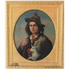 Image 1 : Oil on canvas, "The Handsome Shepard", 28 1/2",  Italian school late 18th century, not relined,  fin