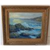Image 1 : Oil on canvas, "La Jolla", Jack W. Smith,  23.5"x19.5" American 20th century.  Excellent  condition,