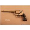 Image 3 : Colt Police Positive .38 cal., double-action  revolver, 6” barrel, nicely scroll engraved, hard  rub