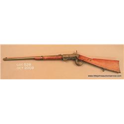 Burnside Model 1864 Civil War era carbine (4th  Model), .54 cal., 21” round barrel, wood stocks,  #1