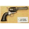 Image 1 : Colt SAA revolver, 38-40 cal., 4-3/4” barrel, blue  and case hardened finish, checkered hard rubber 