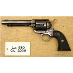 Colt SAA revolver, 32-20 cal., 5-1/2” barrel, blue  and case hardened finish, hard rubber grips,  #3