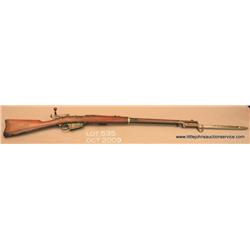 REMINGTON Lee Magazine rifle, # 102151, .30-40  Krag., 30” barrel, with bayonet.  Rifle remains in  