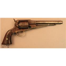 REMINGTON 1861 Army Revolver, # 5887, .44 cal., 8”  barrel, blued finish.  Revolver is in good  cond