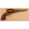 Image 1 : REMINGTON 1861 Army Revolver, # 5887, .44 cal., 8”  barrel, blued finish.  Revolver is in good  cond
