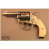 Image 2 : Colt Model 1878 DA Sheriff’s model revolver, 44-40  cal., 3-1/2” barrel, engraved, nickel finish,  i