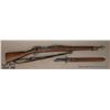 Image 1 : REMINGTON 1903, #239477, 30/06, 24” barrel,  bayonet and scabbard, arsenal reworked for WWII.   Barr