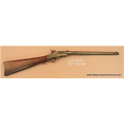Maynard carbine, .50 cal., 20” round barrel, wood  butt stock, #14078. This gun is in overall good t
