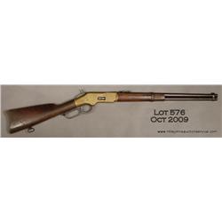 Winchester Model 1866 lever action SRC, .44 cal.,  20” barrel, wood stocks, #130616. This desirable 
