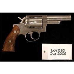 Ruger Police Service Six, # 152-30674, .357 Mag.,  4" barrel, stainless finish, fixed sights, diamon