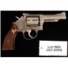 Image 2 : Smith & Wesson Model 67, #3K89182, .38 Spl.,  stainless, 4" barrel, adjustable sights, checkered  wo