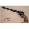 Image 1 : Ruger New Model Single Six Buntline, #64-28554,  .22 LR, 9.5" barrel, blued finish, adjustable  sigh