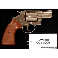 Cot Detective Special, #40121R, .38 Spl., 2"  barrel, nickel finish, checkered wood grips .   This r