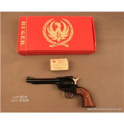 Ruger New Model Super Single Six, #64-78330, .22  LR, 5.5  barrel, blued finish, adjustable sights, 