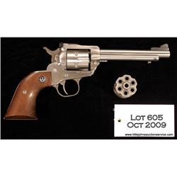 Ruger New Model Super Single Six, #64-68730, .22  LR, 5.5" barrel, stainless finish, adjustable  sig