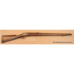 Sharps Model 1878 “Borchardt” “Old Reliable”  marked military rifle, 45-70 cal., 32” round  barrel, 