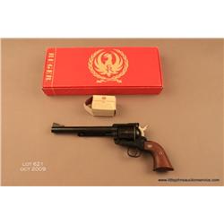 Ruger New Model Blackhawk, #46-21553, .45 ACP,   7.5" barrel, blued finish, adjustable sights,  smoo