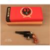Image 1 : Ruger Speed Six, # 152-40350, .38 Spl., 4" barrel,  blued finish, fixed sights, diamond checkered  g