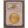 Image 2 : St. Gauden’s Twenty Dollar gold piece dated 1908  (no motto) NGC graded MS63 in slab.  Est.:   $1,10