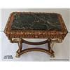 Image 1 : Splendid Napoleonic Empire style end table circa  mid 20th century.  These represent the finest  rec