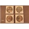 Image 1 : Lot of 4 Morgan Silver Dollars.  All 1883 date.   Not professionally graded.  About uncirculated to 