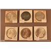 Image 1 : Lot of 6 Morgan Silver dollars.  Assorted dates.   Not professionally graded.  1 exceptional 1886  (