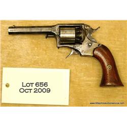 Remington Ryder pocket model percussion revolver  with extended grips strap and wood grips, #301.  T