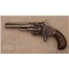 Image 2 : Smith & Wesson Model 1 3rd Issue spur trigger  revolver, .22 cal., 3” barrel, blue finish,  rosewood