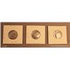 Image 1 : Lot of three Silver Spanish Cob coins, all in fair  condition. A neat group of pirate plunder.  Est.