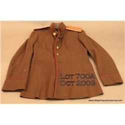 WWII Soviet Army officers tunic.  Est. $200 - $400