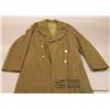 Image 3 : Lot of 3  WWII US Army jackets including 1 ea.  service, 1 ea. officers rain coat and 1 ea. over  co