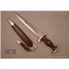 Image 1 : German WW II Army SA dagger with scabbard and  hanger in overall very good to excellent condition  w