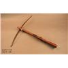 Image 2 : Interesting hand-made crossbow made circa 1900,  approx. 32” oak stock, approx. 31” iron cross  memb