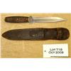Image 1 : Case XX knife with 6” clipped blade, 10” overall  with stag grips. The knife is in overall very good